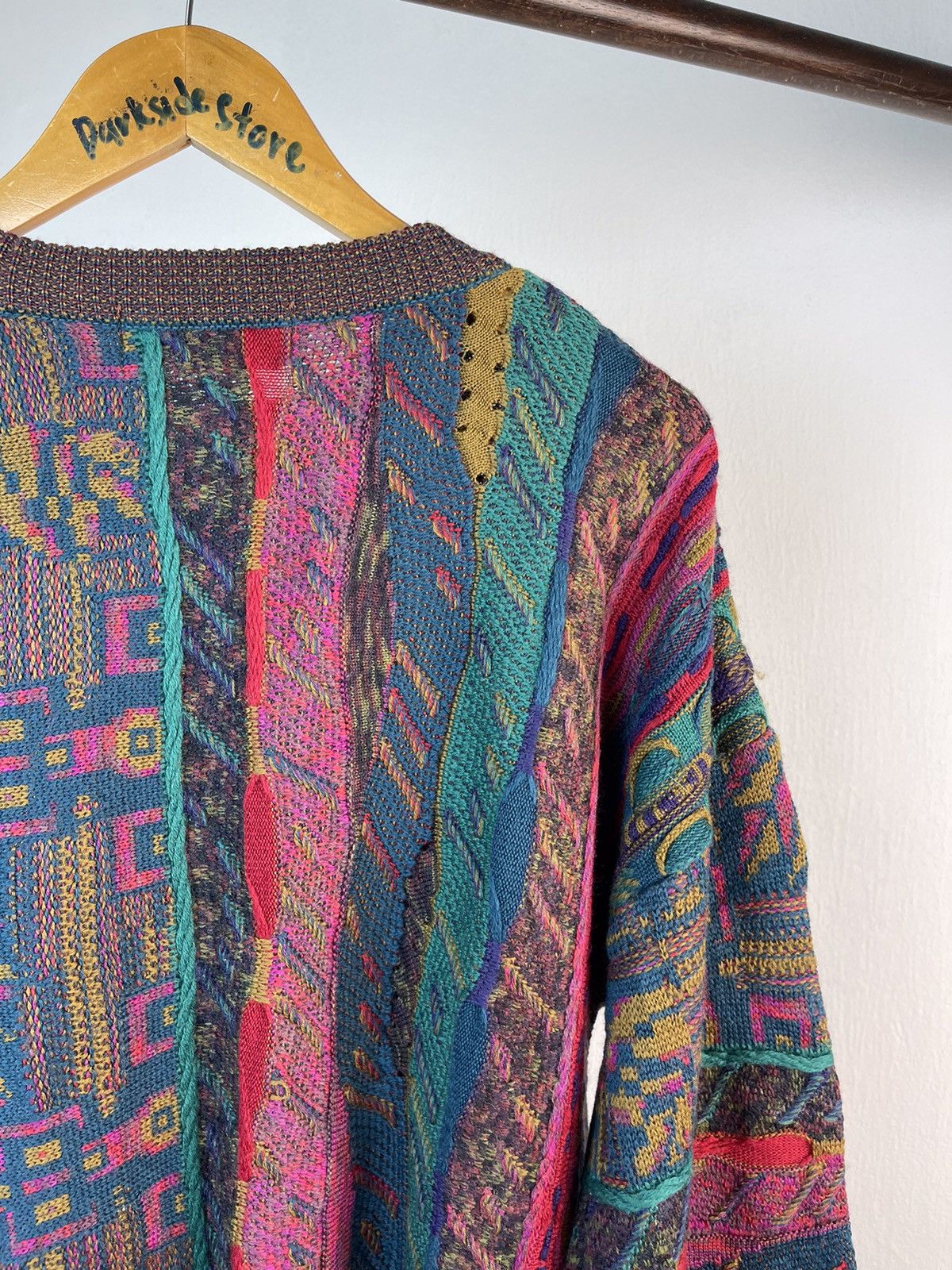 Aran Isles Knitwear × Coogi 90s Corsini Italia Coogi Style Knitwear Size US L / EU 52-54 / 3 - 11 Thumbnail