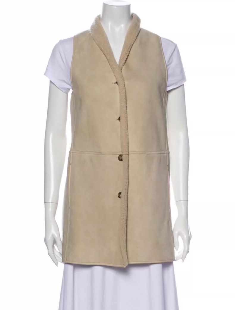 Loro Piana LORO PIANA A fur coat with sleeves Size M / US 6-8 / IT 42-44 - 1 Thumbnail