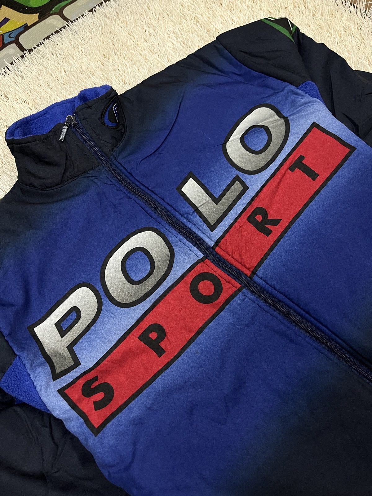 Polo Ralph Lauren Rare Polo Ralph Lauren Polo Sport Fleece Jacket Pepsi P 1997 Size US M / EU 48-50 / 2 - 6 Thumbnail