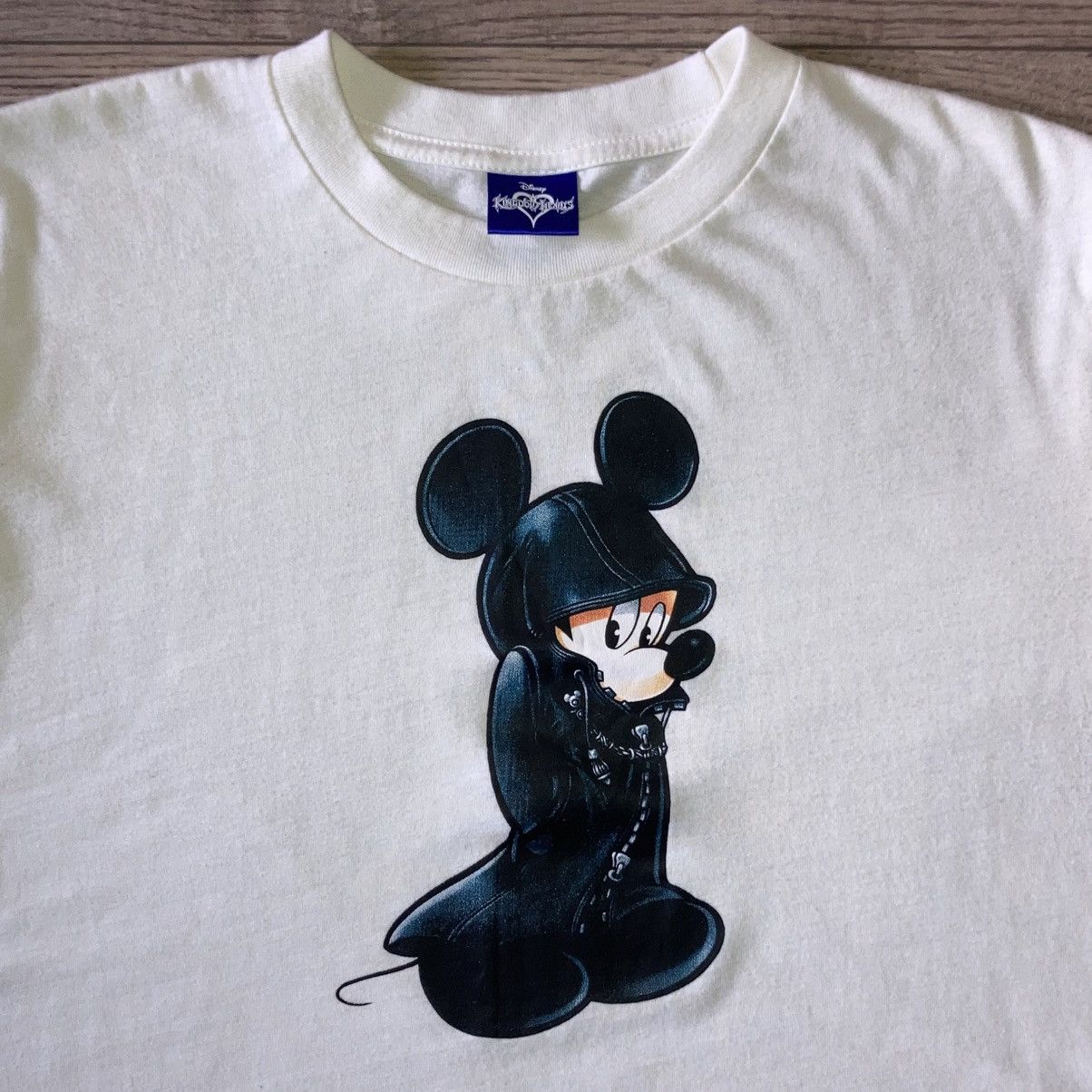 Disney kingdom hearts goth mickey tee