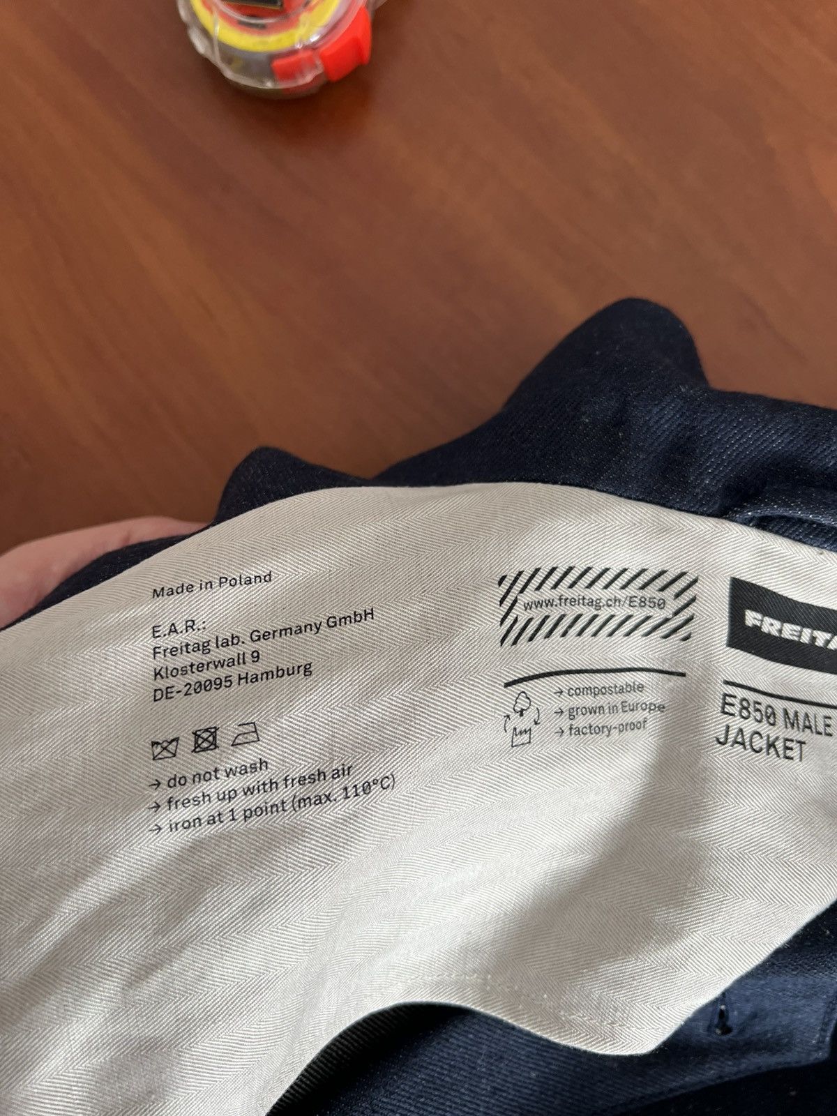 Freitag ICONIC JAPAN FASHION FREITAG F-ABRIC E850 WORKWEAR JACKET S Size US S / EU 44-46 / 1 - 15 Thumbnail