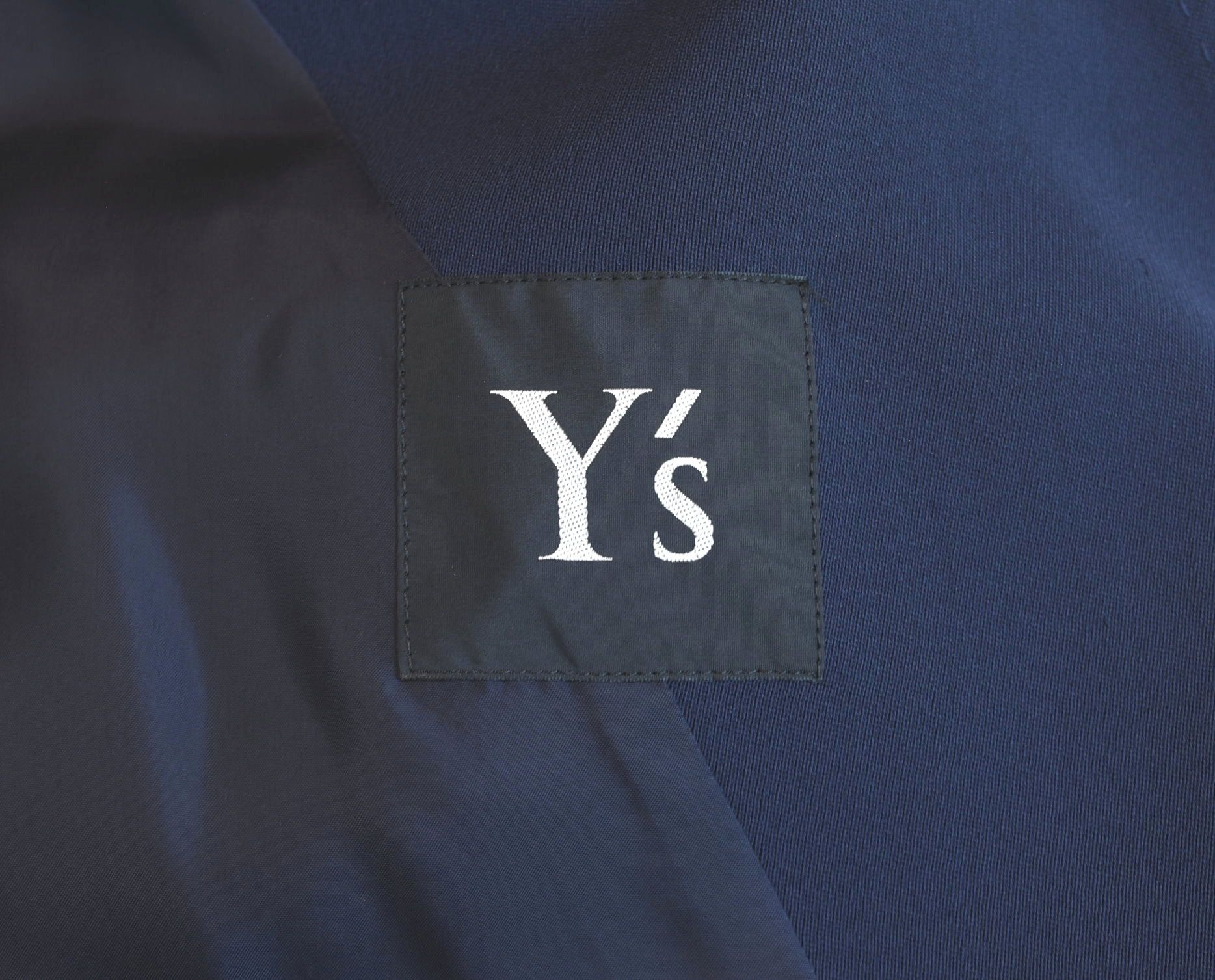 Y's Y's Yohji Yamamoto Asymmetric Stretch Blazer Navy Size US S / EU 44-46 / 1 - 2 Thumbnail