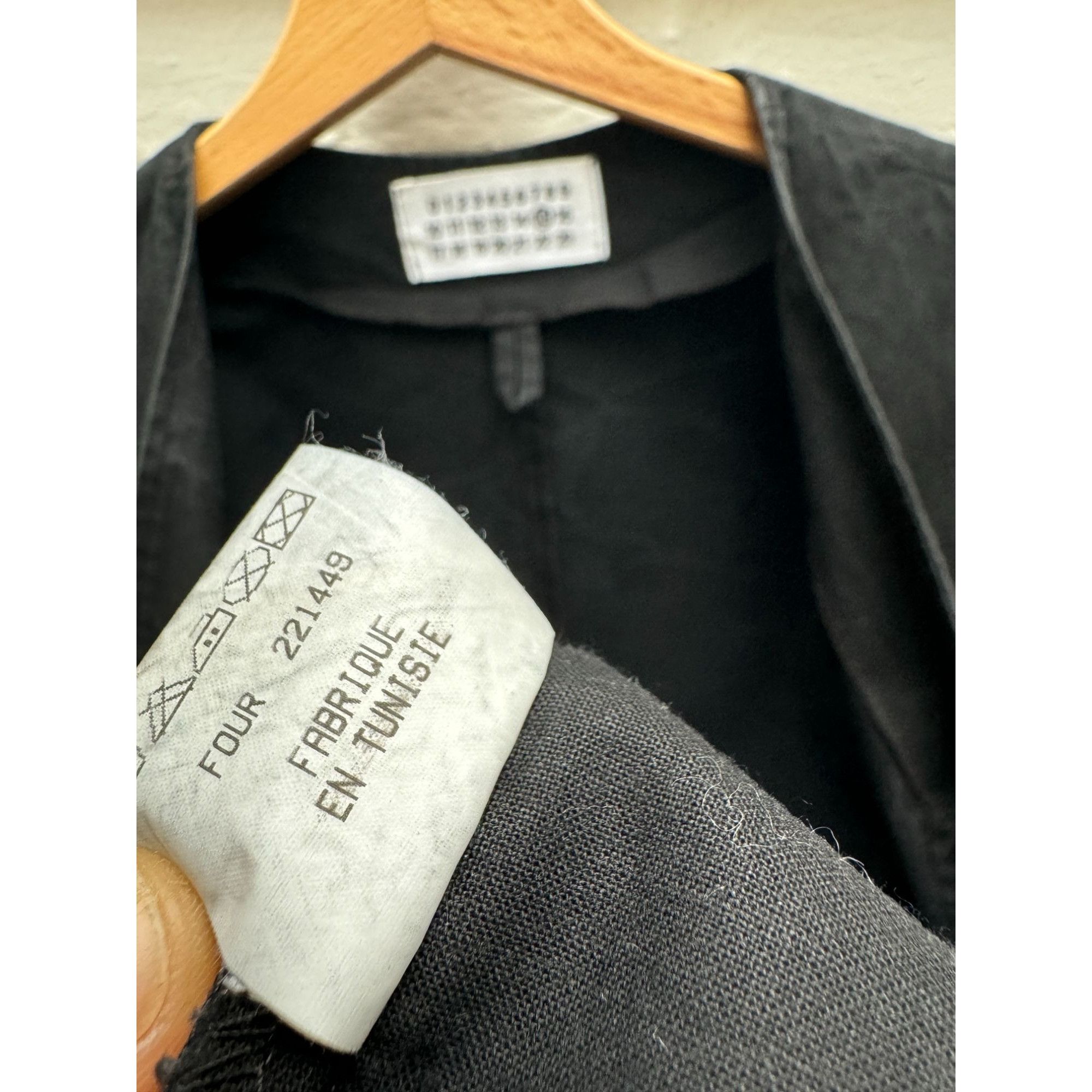 Maison Margiela 1999 Black Lab Coat Size M / US 6-8 / IT 42-44 - 8 Thumbnail