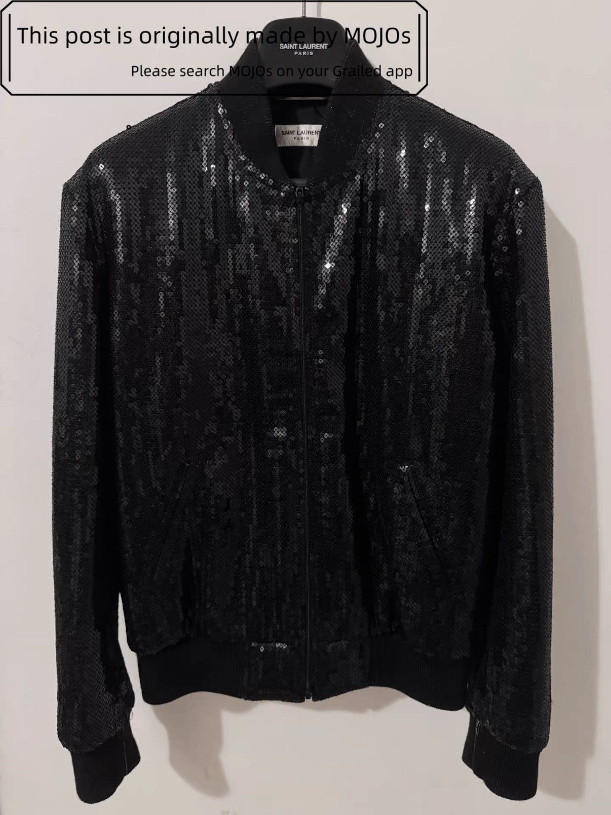 Saint Laurent Paris Sz 50 Saint Laurent PAris Scale Teddy Jacket mojos1316 Size US M / EU 48-50 / 2 - 1 Thumbnail