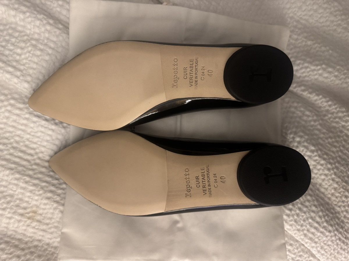 Repetto Repetto Black Brigette Ballerina Flats size 40 Size US 9 / IT 39 - 3 Thumbnail