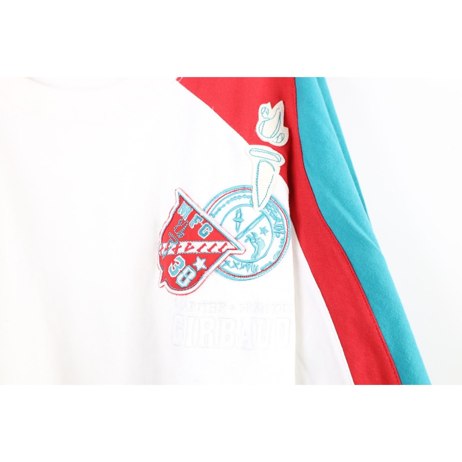 Marithe + Francois Girbaud × Vintage NOS Vintage 90s Marithe Francois Girbaud Torch T-Shirt Size US XXL / EU 58 / 5 - 4 Thumbnail