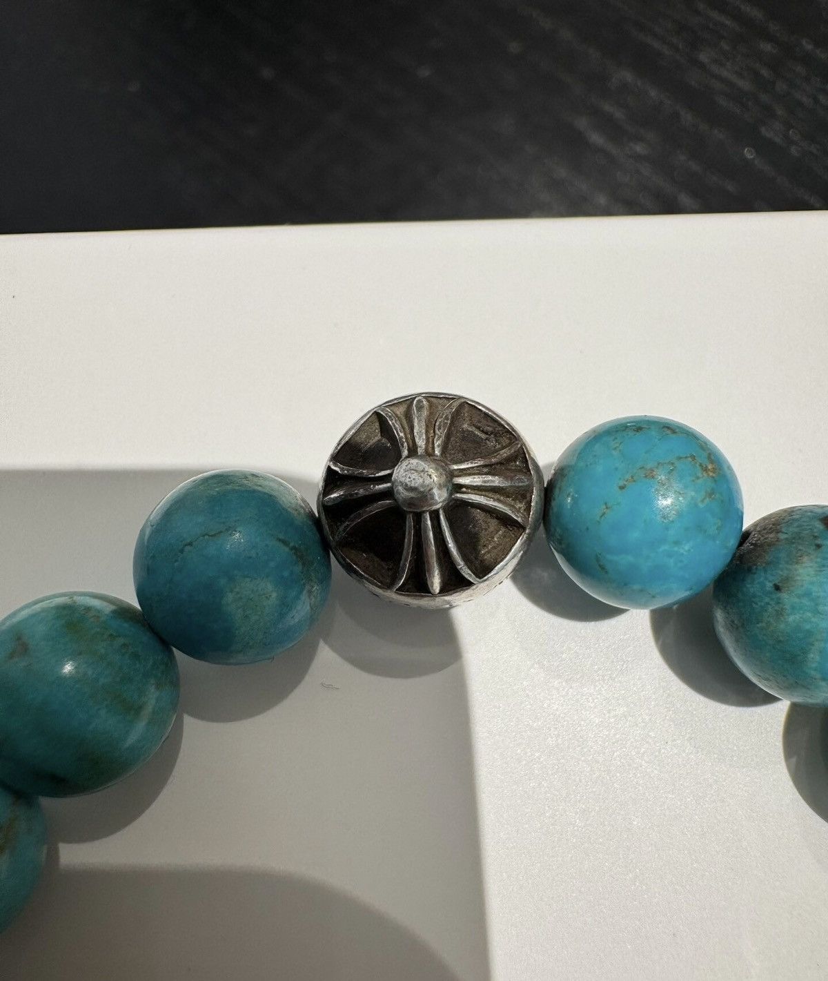 Chrome Hearts Chrome Hearts Turquoise Bracelet Size ONE SIZE - 6 Thumbnail
