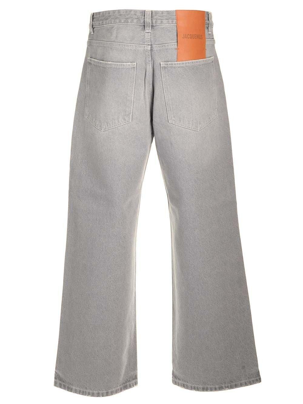 Jacquemus o1s22i1n1024 Baggy Denim Jeans in Grey Size US 30 / EU 46 - 2 Thumbnail