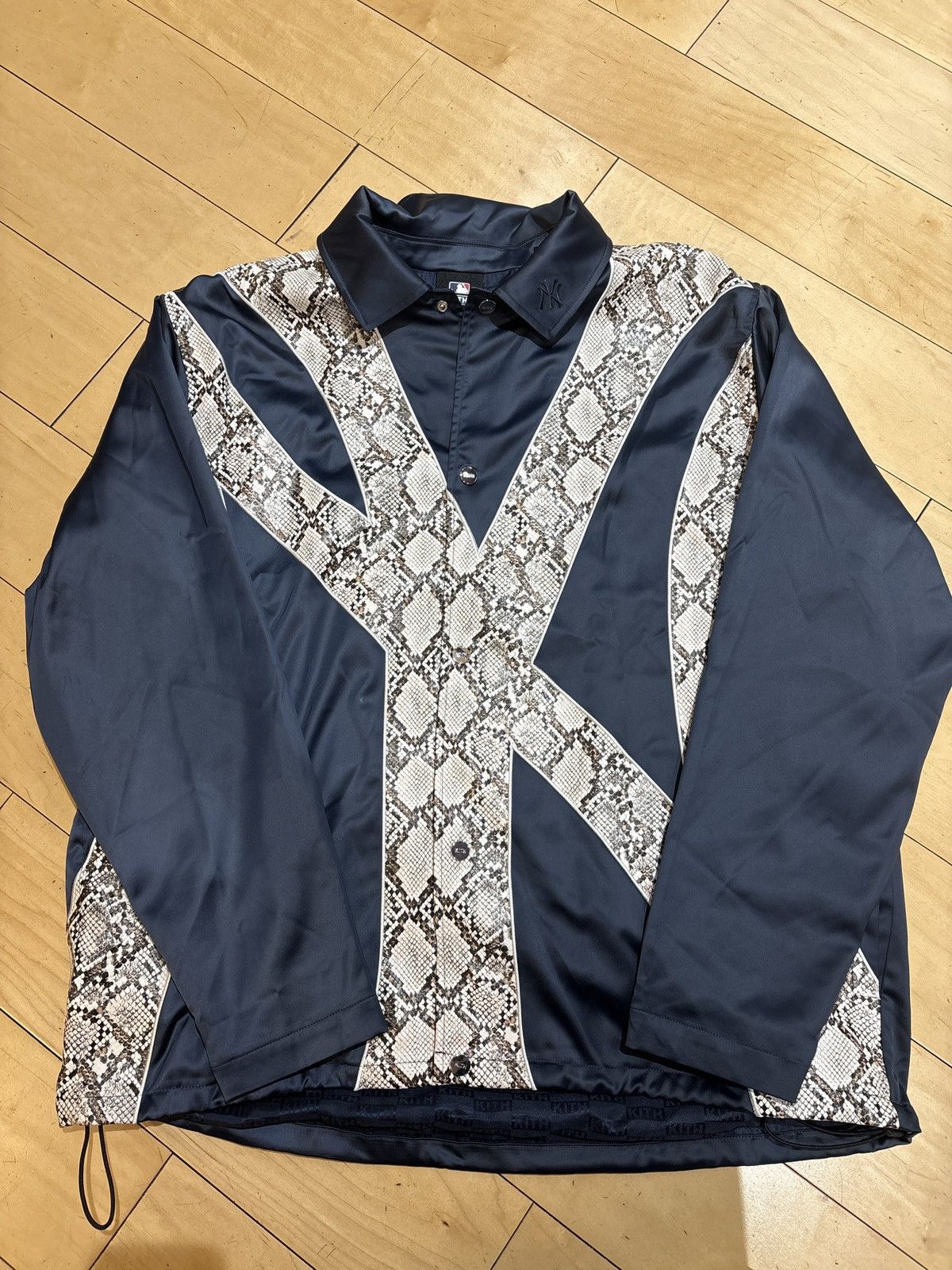 Kith × MLB Keith MLB Yankee snakeskin jacket Size US XL / EU 56 / 4 - 9 Thumbnail