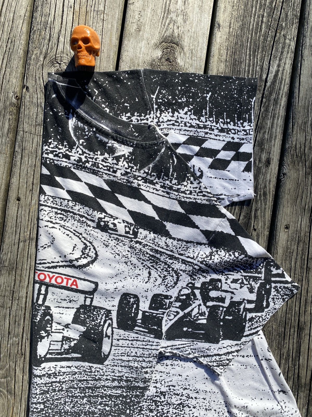 Hanes × Vintage 90s Toyota all over print racing shirt sz L Size US L / EU 52-54 / 3 - 5 Thumbnail