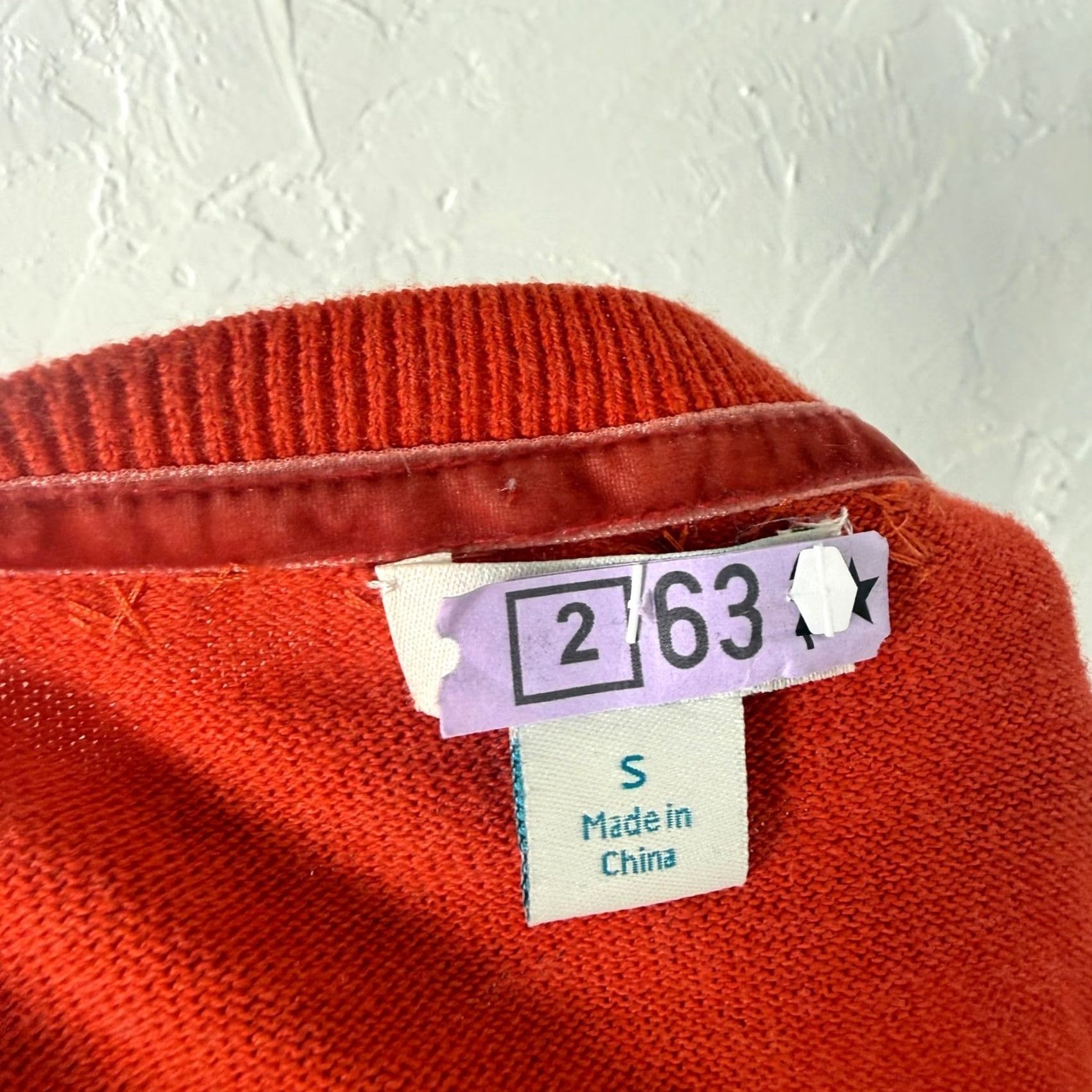 Vintage Sundance Cardigan Sweater Women's Small Crew Neck Long Sleeve Orange Floral Beaded Embroidered Paisley Vintage No Size S / US 4 / IT 40 - 6 Thumbnail