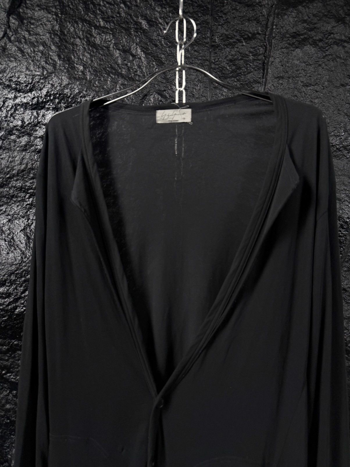 Yohji Yamamoto Yohji Yamamoto Pour Homme 20SS Cut-Off Cardigan Size US S / EU 44-46 / 1 - 4 Thumbnail