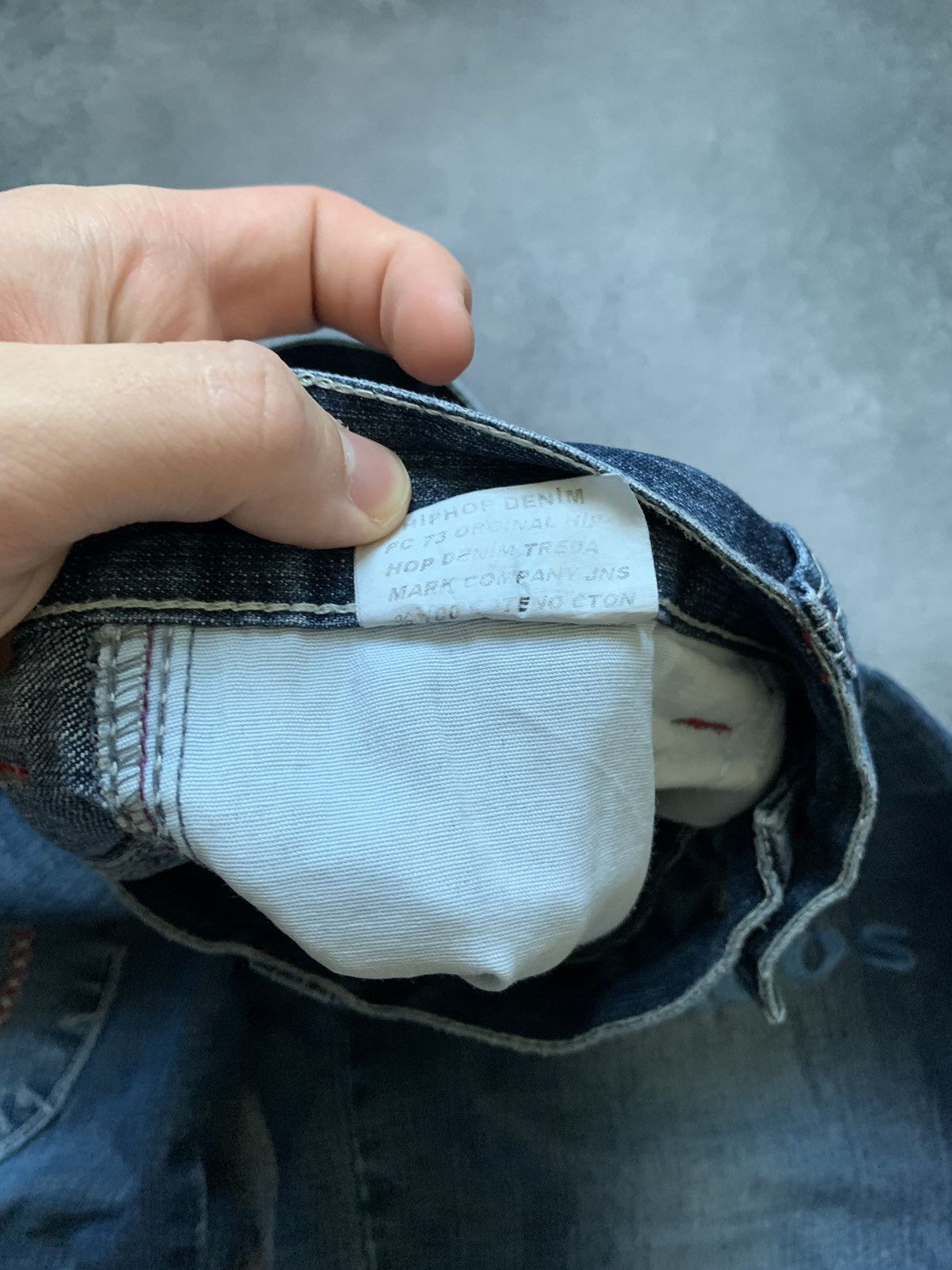 Hysteric Glamour Vintage Rick Owens Junya Watanabe Style Distressed Jeans Size US 30 / EU 46 - 12 Thumbnail