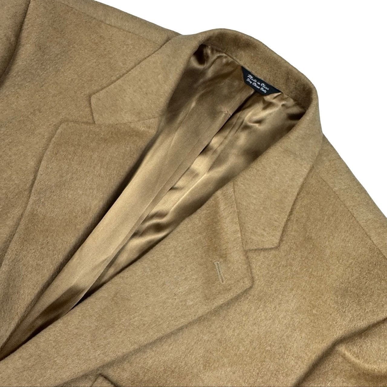 Bill Blass Bill Blass Men's 100% Camelhair 2-Button Blazer Jacket Brown Size 46R - 1 Thumbnail