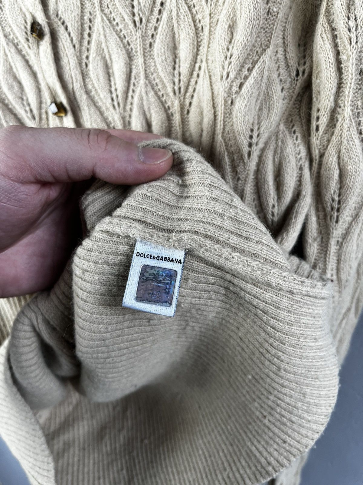 Dolce & Gabbana Dolce Gabbana knit cardigan sweater vintage Size S / US 4 / IT 40 - 7 Thumbnail