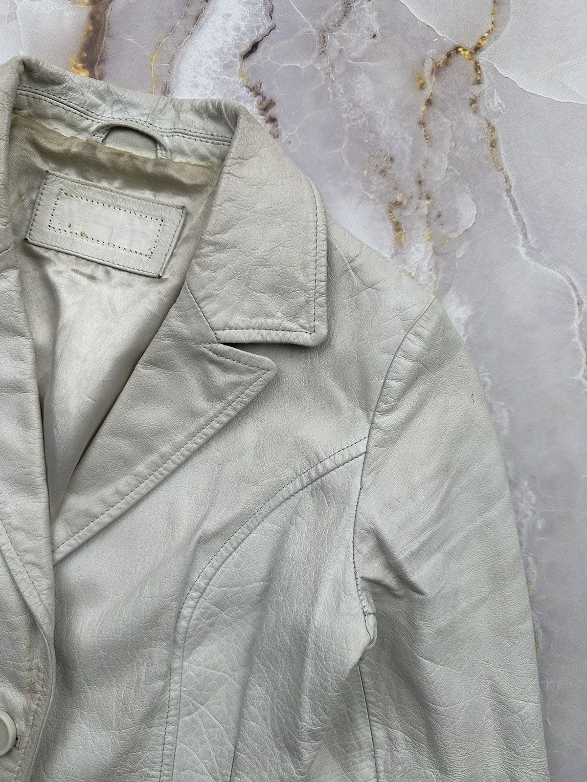 Japanese Brand Vintage Leather Jacket Size S / US 4 / IT 40 - 3 Thumbnail