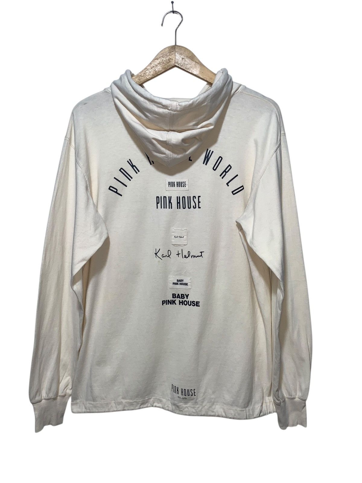 Karl Helmut Karl Helmut x Pink House patch cagoule pullover hoodie Size US L / EU 52-54 / 3 - 1 Thumbnail
