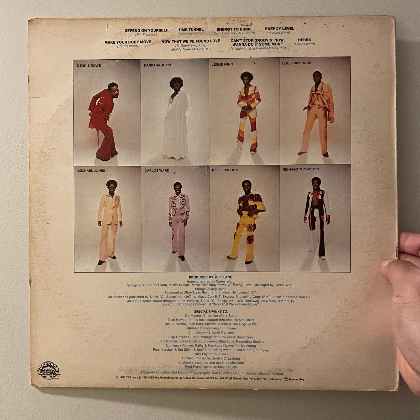 INTENTIONALLY BLANK B.T. Express - Energy To Burn LP funk soul disco boogie 70s Size ONE SIZE - 2 Thumbnail