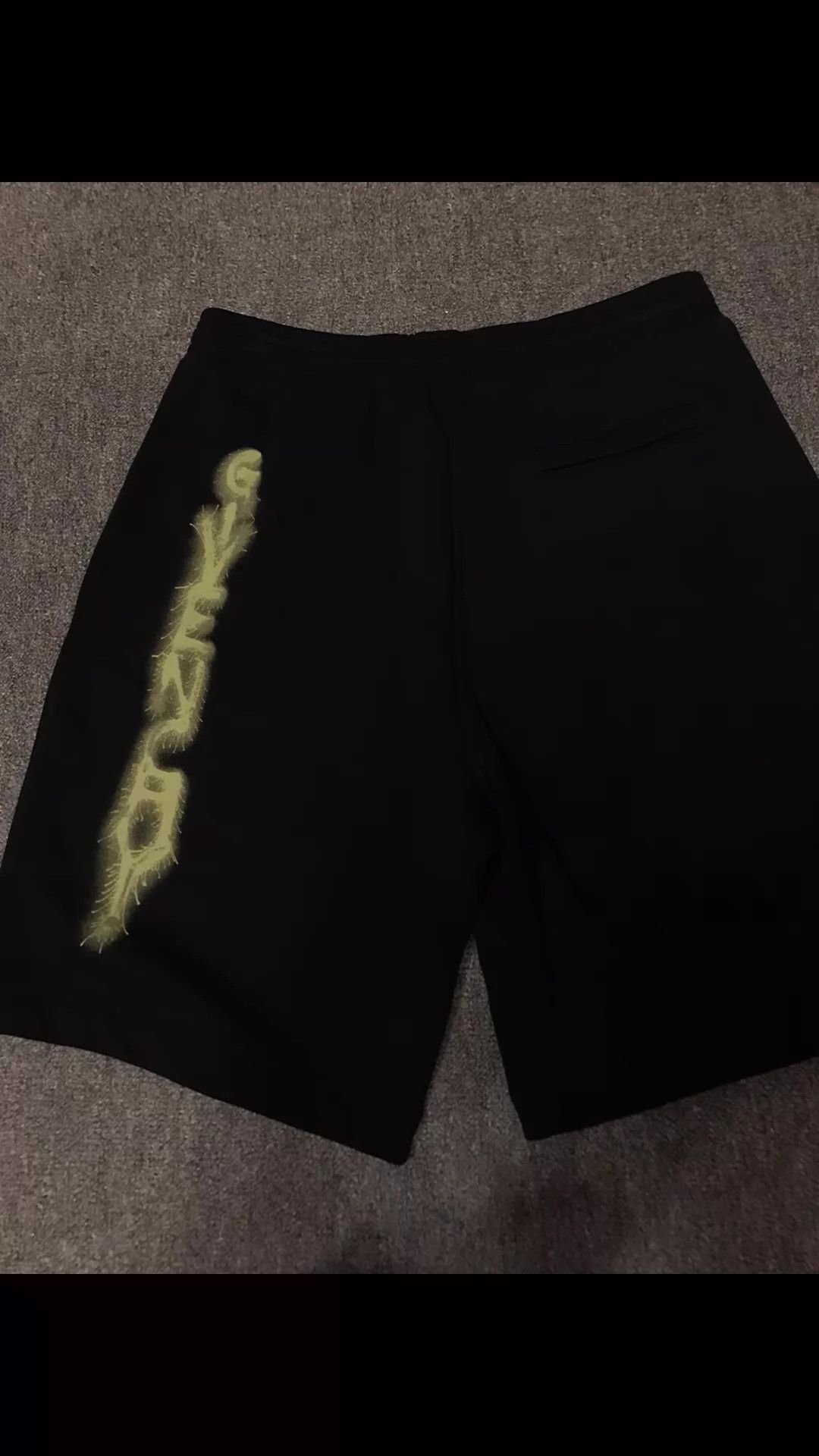 Givenchy Givenchy Graffiti Lettering Cotton Elastic Waist L Shorts Size US 34 / EU 50 - 5 Thumbnail