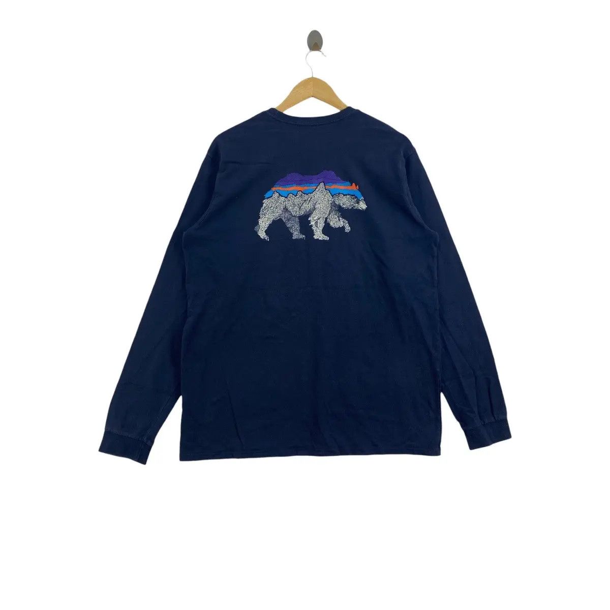 Patagonia PATAGONIA POLAR BEAR Outdoor Regular Fit Tee Shirt Top Long Size US L / EU 52-54 / 3 - 1 Thumbnail
