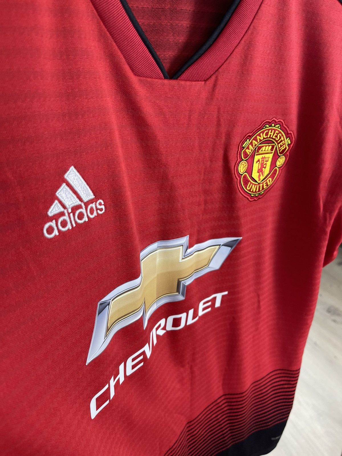 Adidas Man Utd 18/19 Home Jersey Climalite Tech Fade Graphic Size US XL / EU 56 / 4 - 3 Thumbnail
