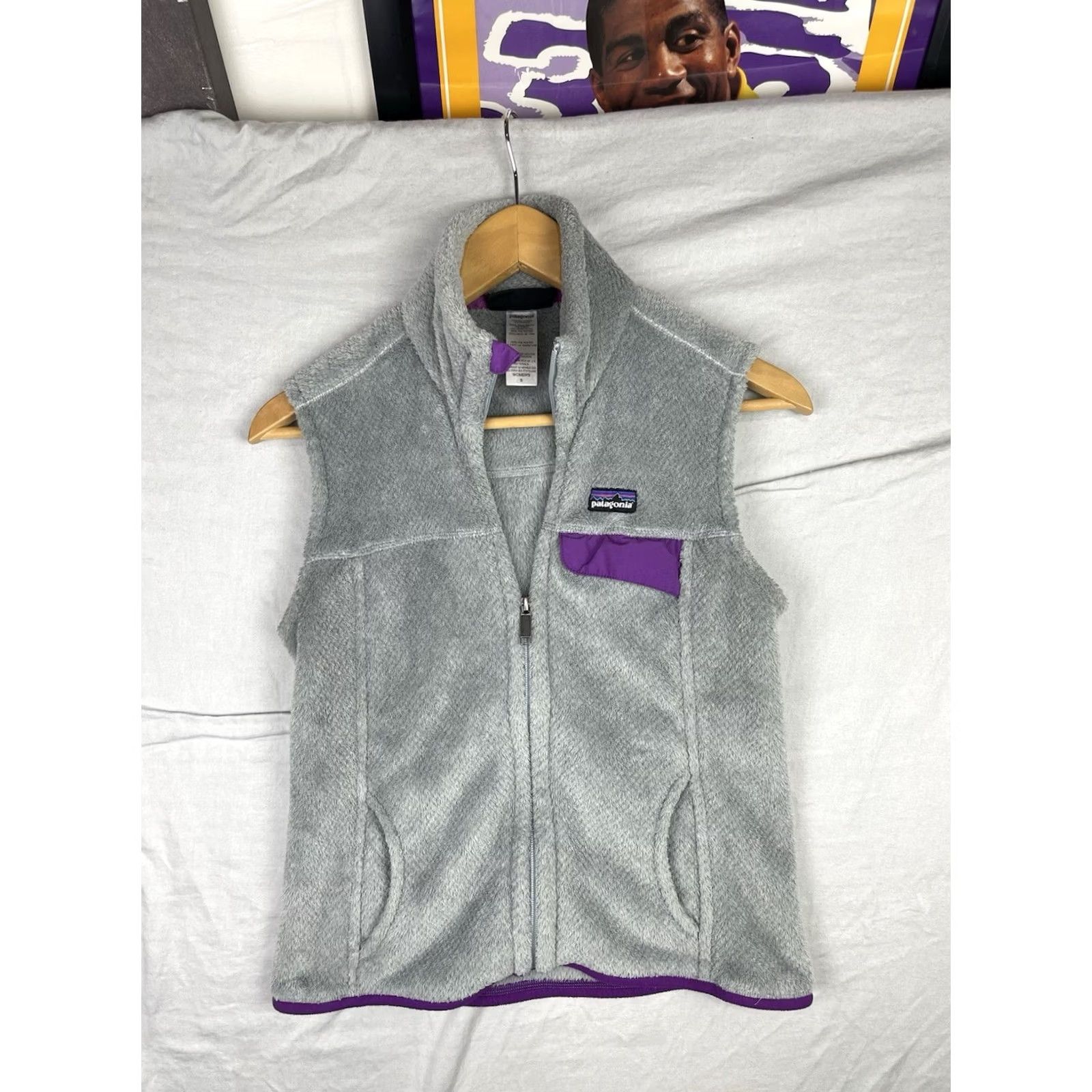 Patagonia Patagonia Vest Womens Small Gray Re-Tool Zip Up Fleece Outdoor Casual 25445 Size S / US 4 / IT 40 - 2 Thumbnail