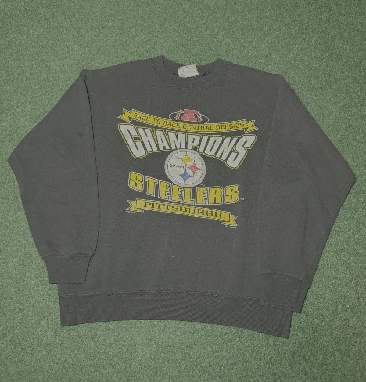 Starter Vintage 90s Pittsburgh Steelers AFC Champs Sweatshirt Size US M / EU 48-50 / 2 - 1 Thumbnail