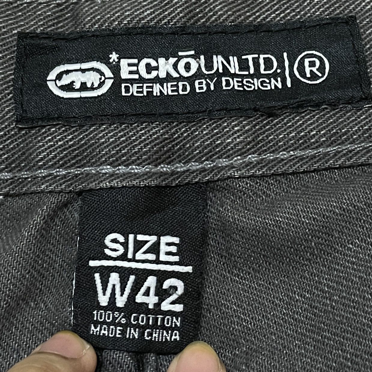 Ecko Unltd. Rare Design Vintage Brand Ecko Unltd Baggy Jeans 2000s Size US 42 / EU 58 - 8 Thumbnail