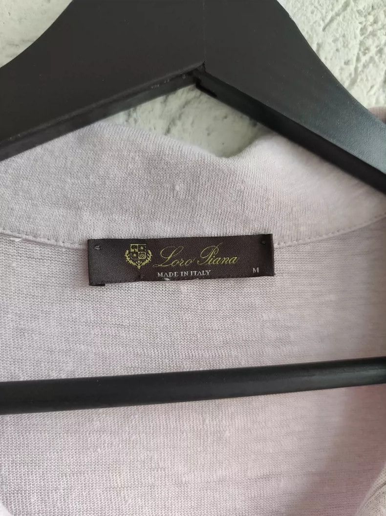 Loro Piana LORO PIANA A linen polo shirt Size M / US 6-8 / IT 42-44 - 5 Thumbnail