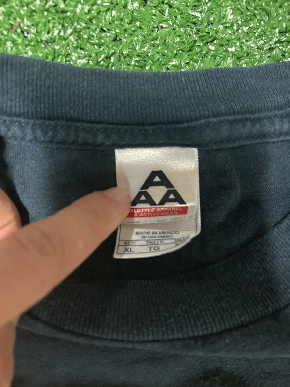 Alstyle × Vintage Vintage Navy Navy tee t shirt XL Size US XL / EU 56 / 4 - 3 Thumbnail