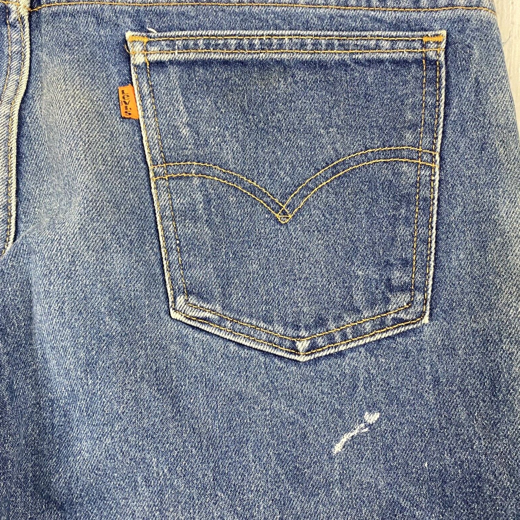 Levi's VINTAGE Levi's 505 Straight Leg Blue Jeans 40x30 USA Mens Size US 40 / EU 56 - 3 Thumbnail
