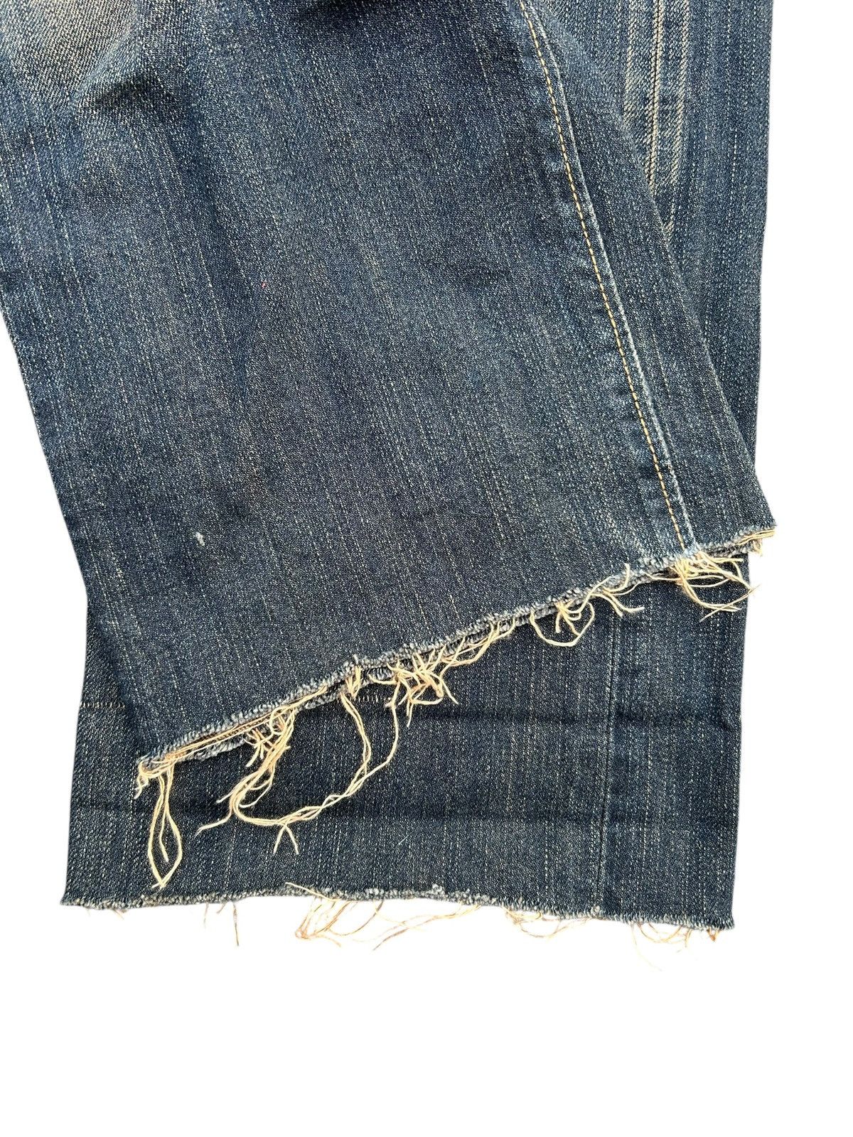 Edwin × Kapital × Vintage Vintage Edwin 505 Selvedge Baggy Rusty Distressed Denim Jean Size US 31 - 8 Thumbnail