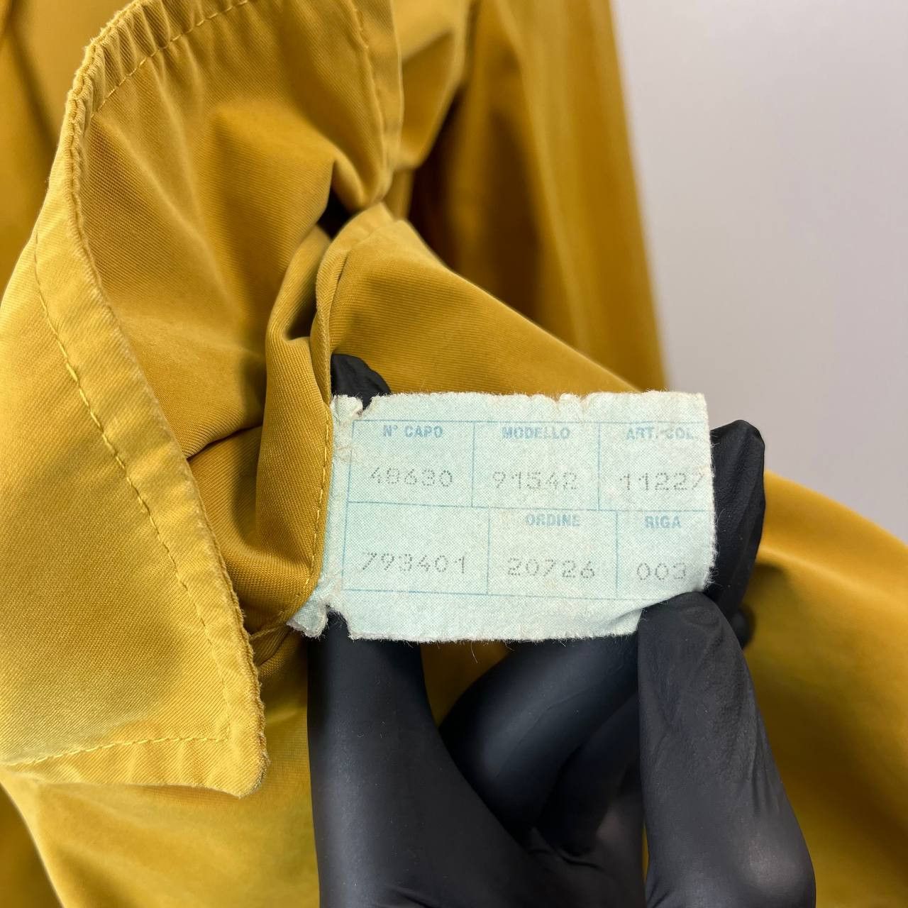 Enrico Coveri Enrico Mandelli Mens Mustard Yellow Jacket Coat Size 57 Size US L / EU 52-54 / 3 - 3 Thumbnail