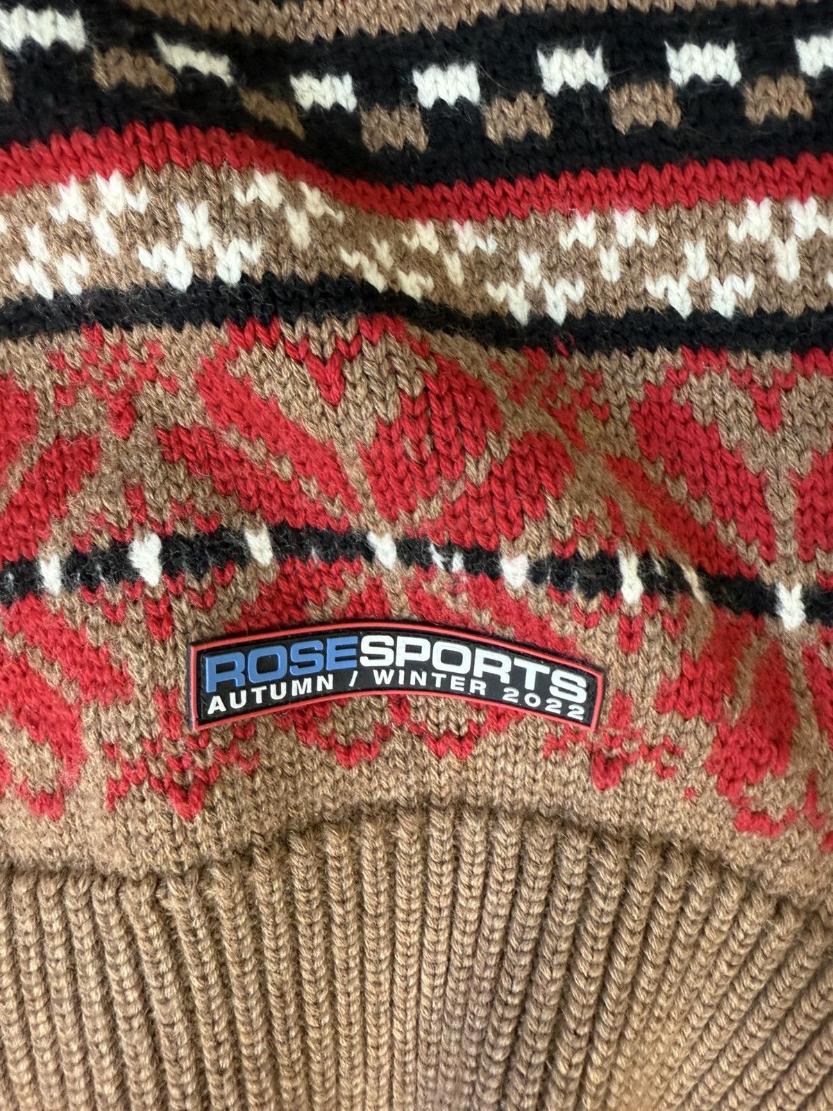 Martine Rose Martine Rose AW22 Merino Wool Fair Isle Knit Sweater Size US L / EU 52-54 / 3 - 9 Thumbnail