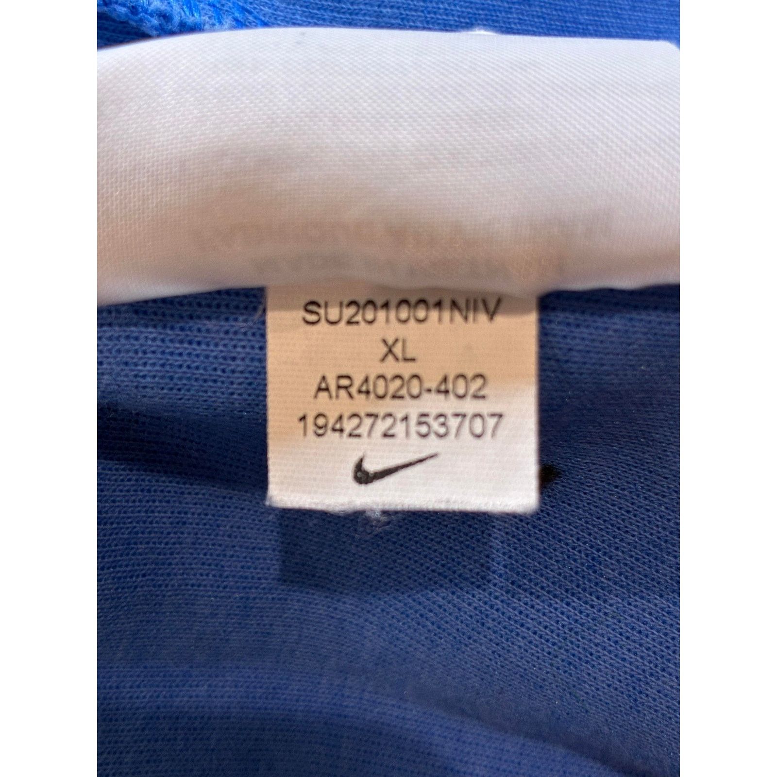 Nike Nike Kids Tech Blue Zip Up Size XL / US 12-14 / IT 48-50 - 4 Thumbnail