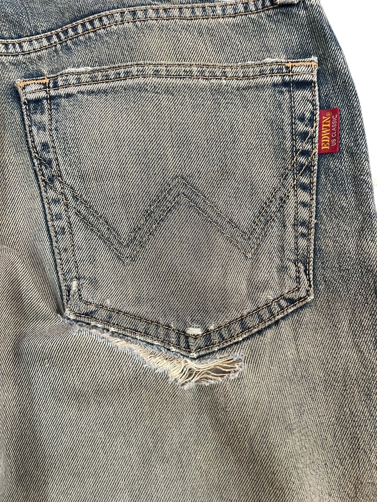 Edwin Vintage Edwin US Classics Mudwash Baggy Denim Size US 32 / EU 48 - 8 Thumbnail