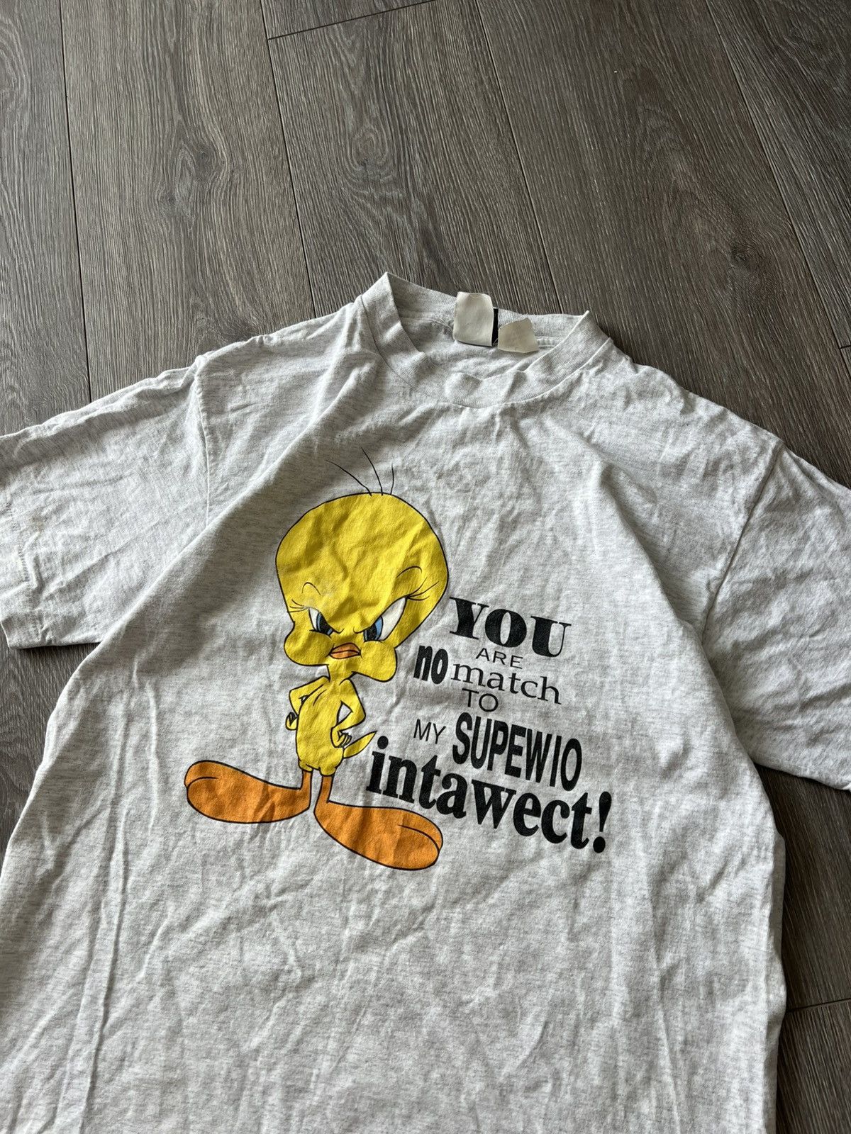 Cartoon Network × Vintage Vintage 1995 Looney Tunes Tweety Bird Cartoon Funny T Shirt Size US L / EU 52-54 / 3 - 2 Thumbnail