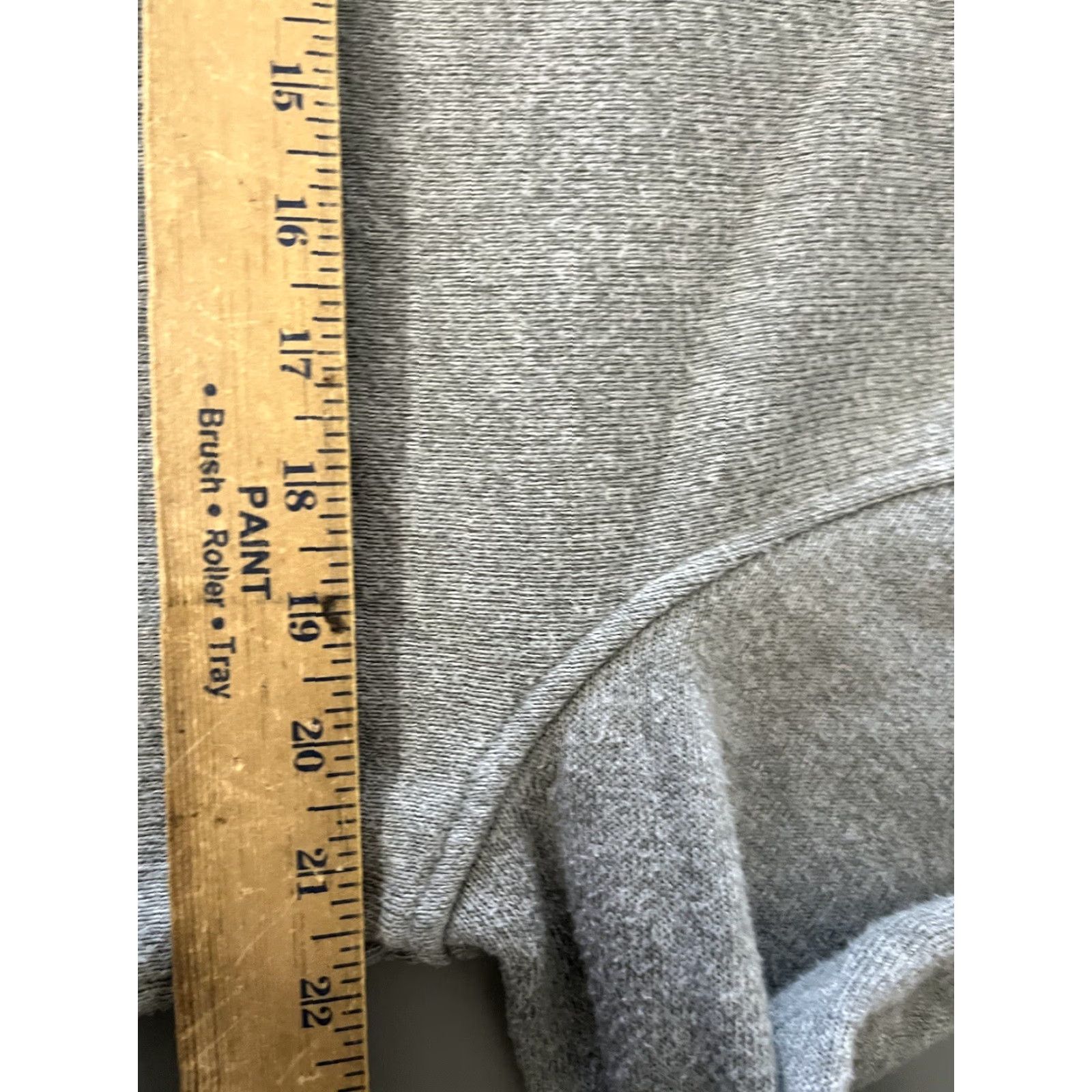 J.Crew J.CREW Sweatshirt Mens L Gray Marled Fleece Half-Zip Pullover BD998 Size US L / EU 52-54 / 3 - 5 Thumbnail