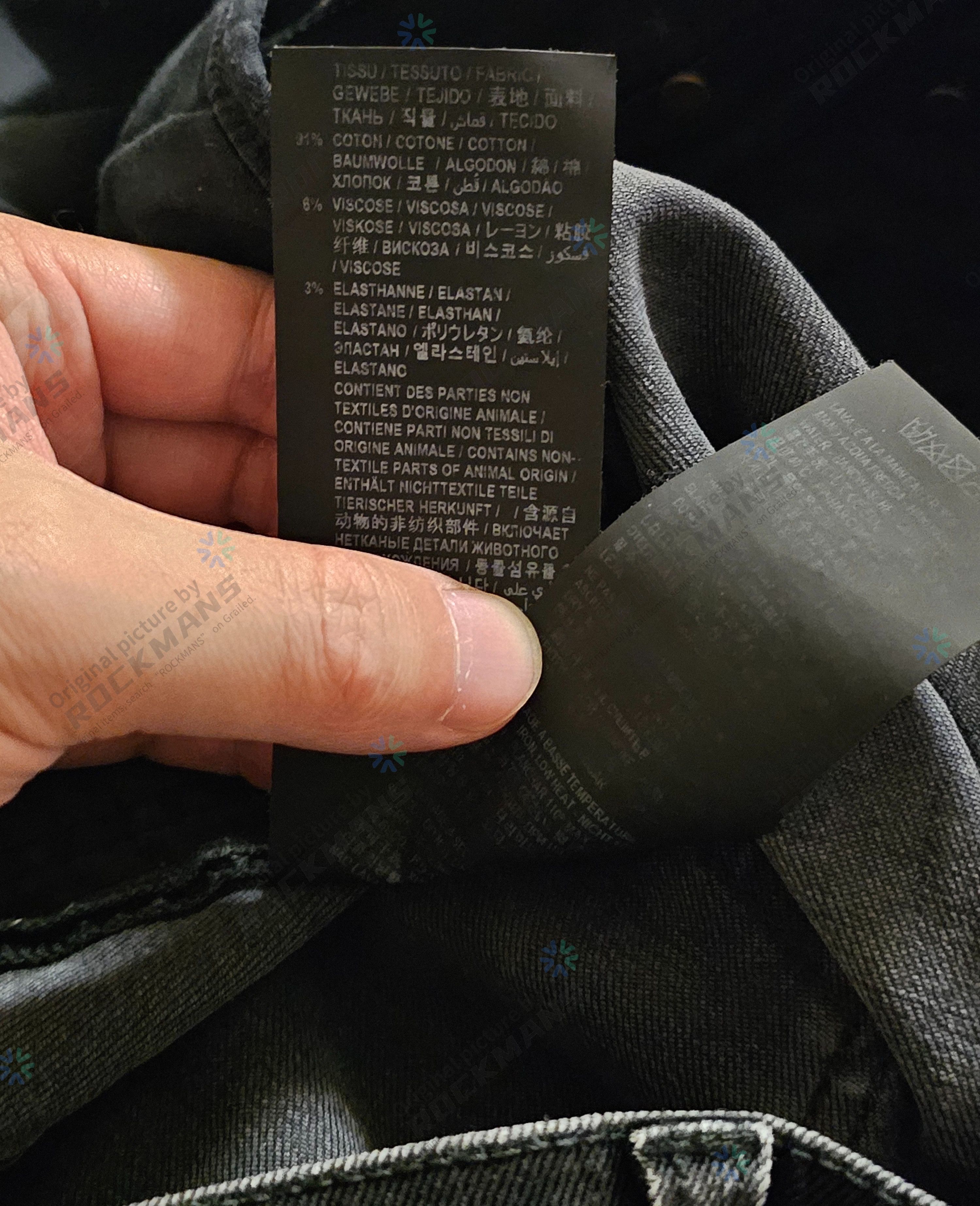 Saint Laurent Paris Saint Laurent D24 Black Jeans Size 32 Size US 32 / EU 48 - 6 Thumbnail