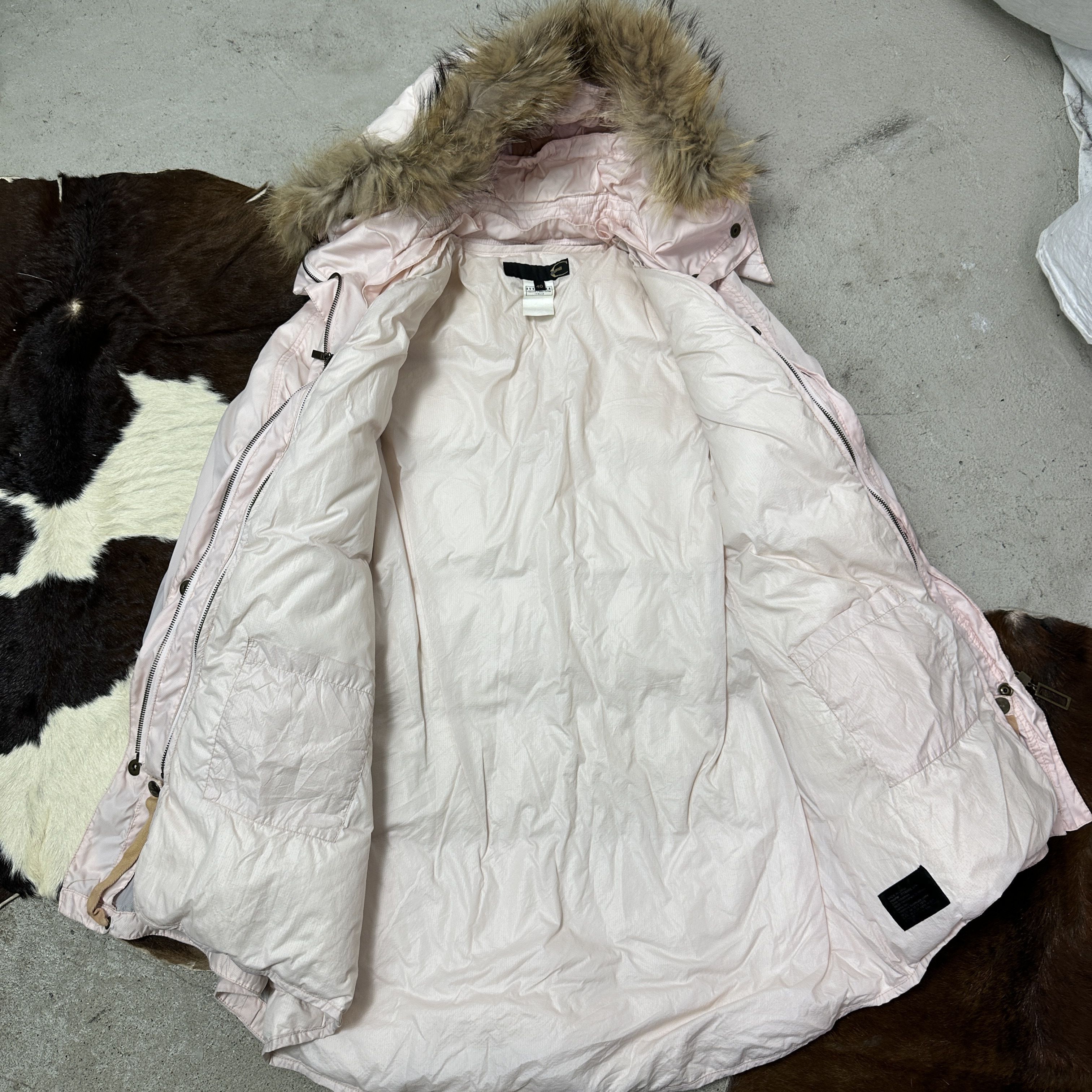 Just Cavalli Vintage Modifiable Baby Pink Just Cavalli Down Parka Y2K Size M / US 6-8 / IT 42-44 - 6 Thumbnail
