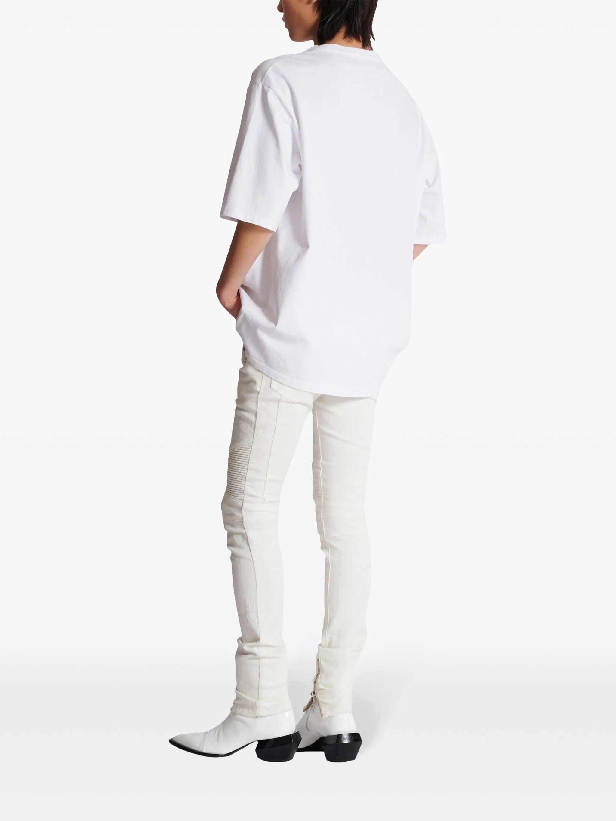 Balmain o1loc1c1125 T-Shirts in White Size US S / EU 44-46 / 1 - 3 Thumbnail
