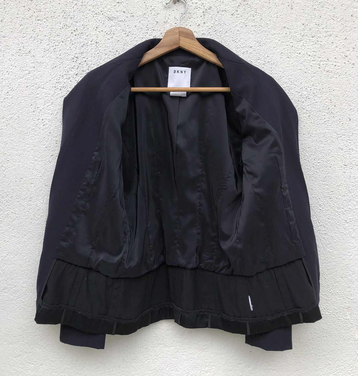 DKNY DKNY Black Layered Blazer Size S / US 4 / IT 40 - 13 Thumbnail