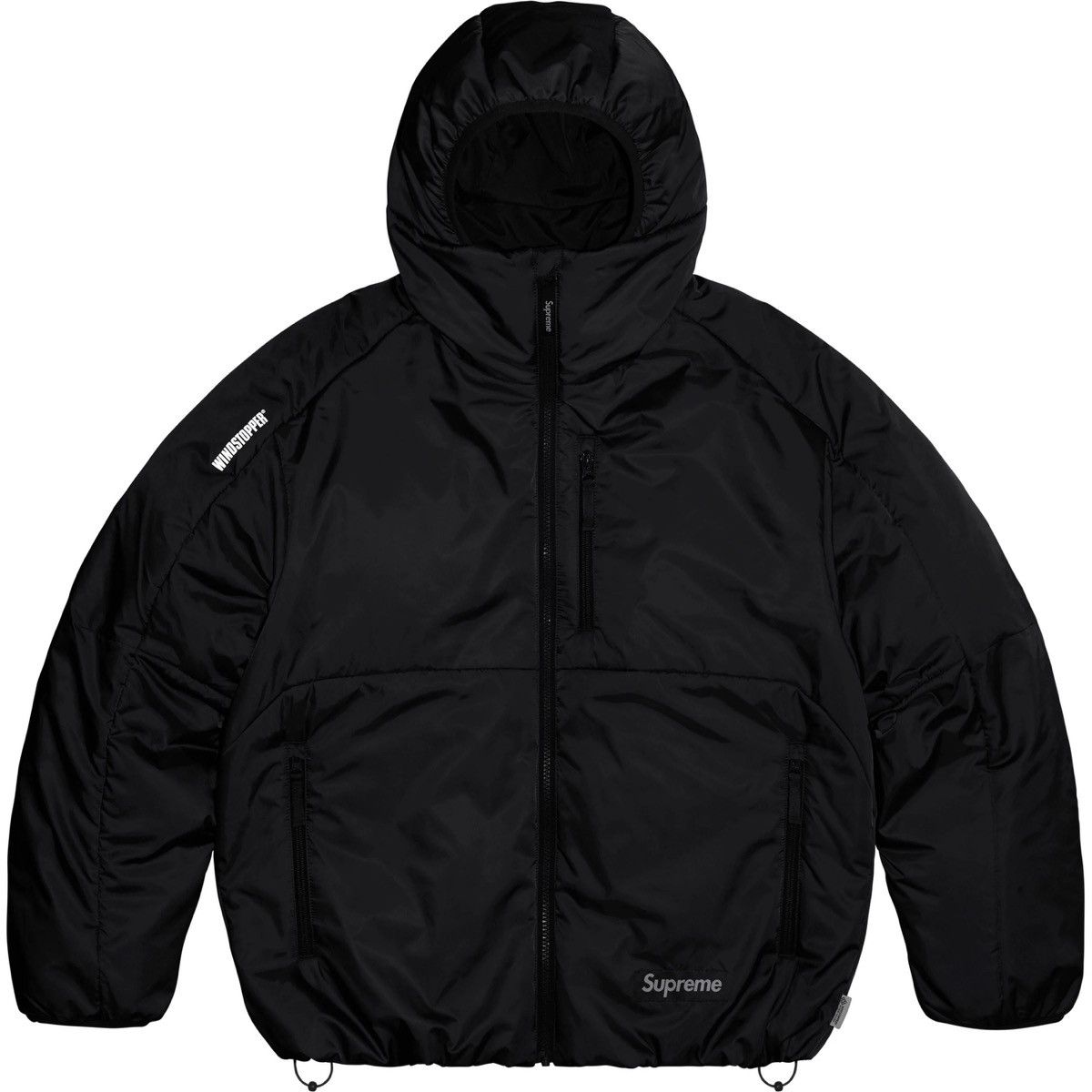 Supreme SUPREME WINDSTOPPER INSULATED HOODED JACKET Black Sz Large Size US L / EU 52-54 / 3 - 4 Thumbnail