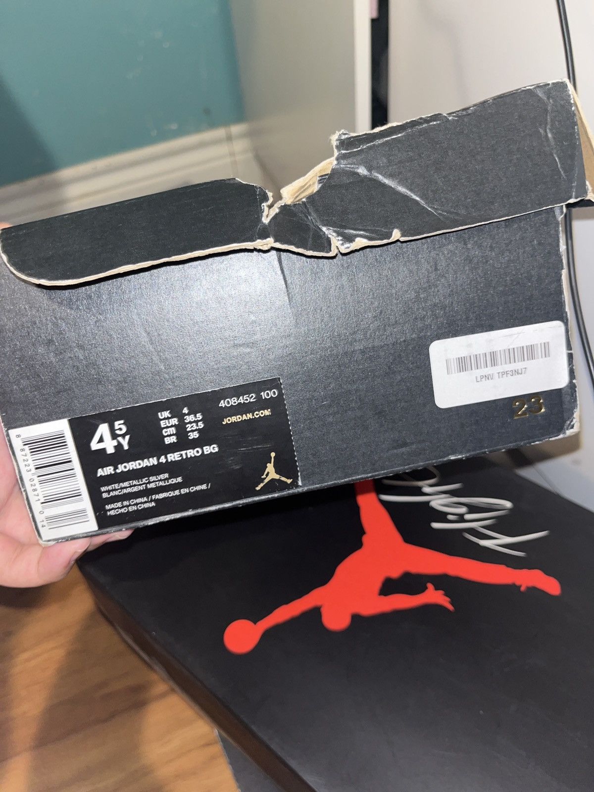 Jordan Brand Pure money Jordan 4 Size US 6.5 / IT 36.5 - 8 Thumbnail