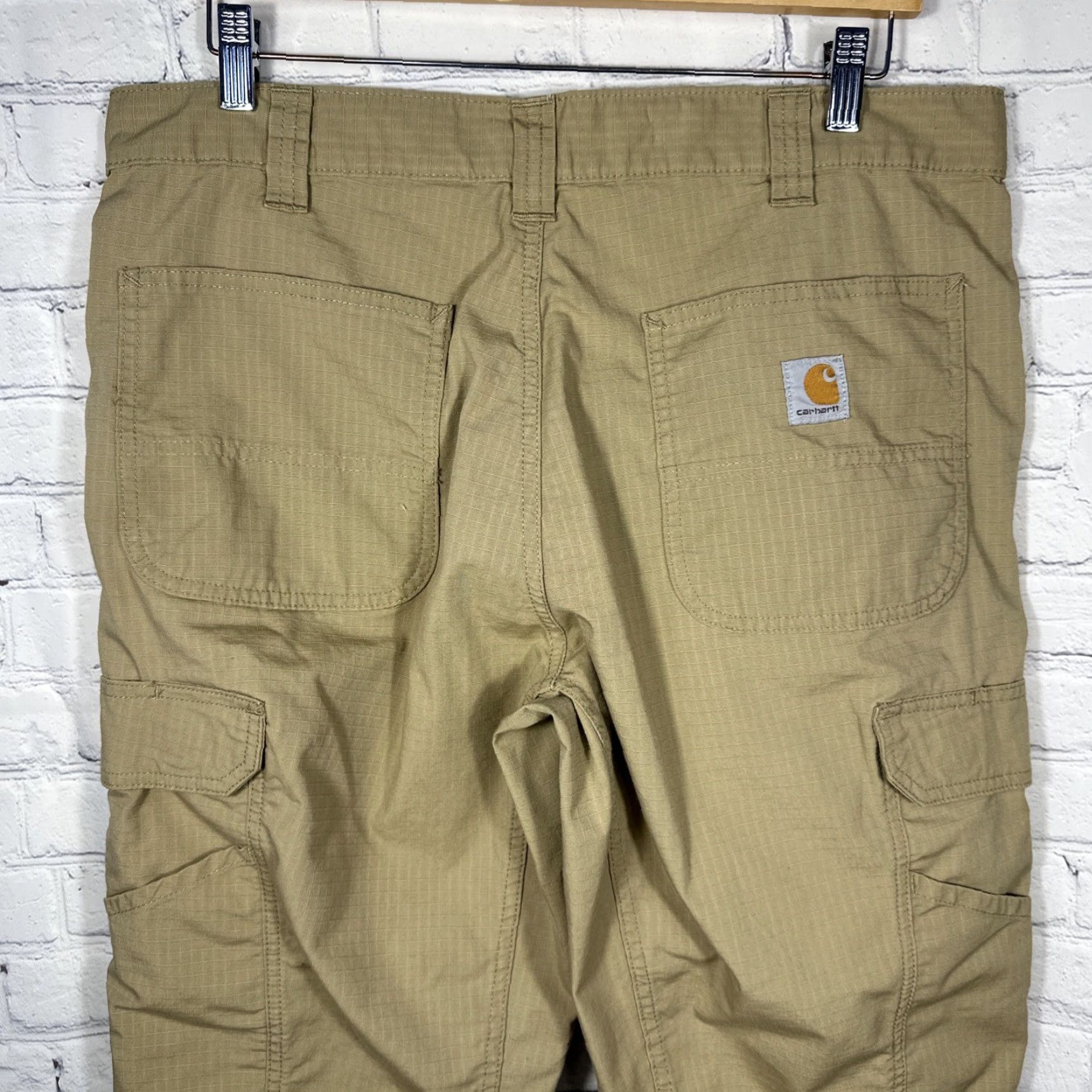 Carhartt Carhartt Force Cargo Pants Mens 36x30 Brown Relaxed Fit Work BN4200-M Size US 36 / EU 52 - 5 Thumbnail
