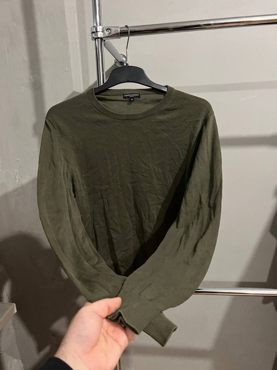 Vintage DOPPELGANGER ROMA KHAKI CLASSIC COTTON JUMPER MENS SIZE M Size US M / EU 48-50 / 2 - 7 Thumbnail