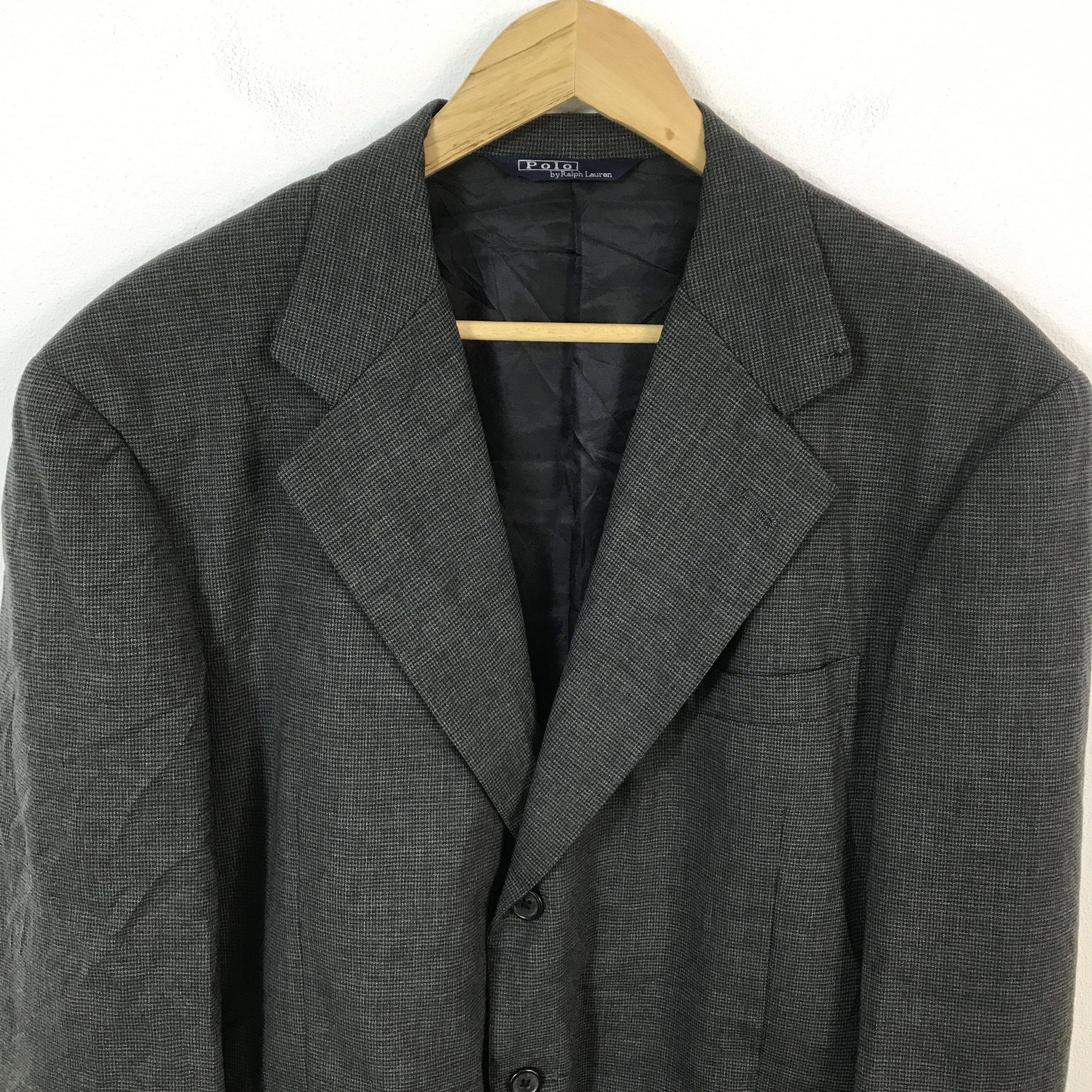 Polo Ralph Lauren Vintage Classic polo ralph lauren Blazer Coat jacket Size US L / EU 52-54 / 3 - 3 Thumbnail
