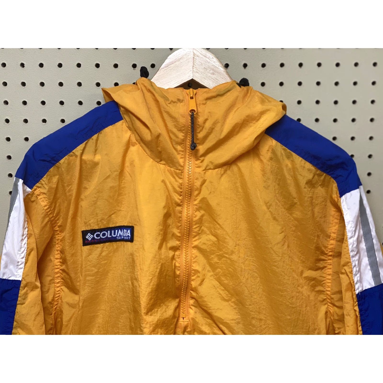 Vintage VINTAGE Columbia Sport Jacket Anorak Half Zip Hood Windbreaker Small S Mens XL? Size US S / EU 44-46 / 1 - 4 Thumbnail