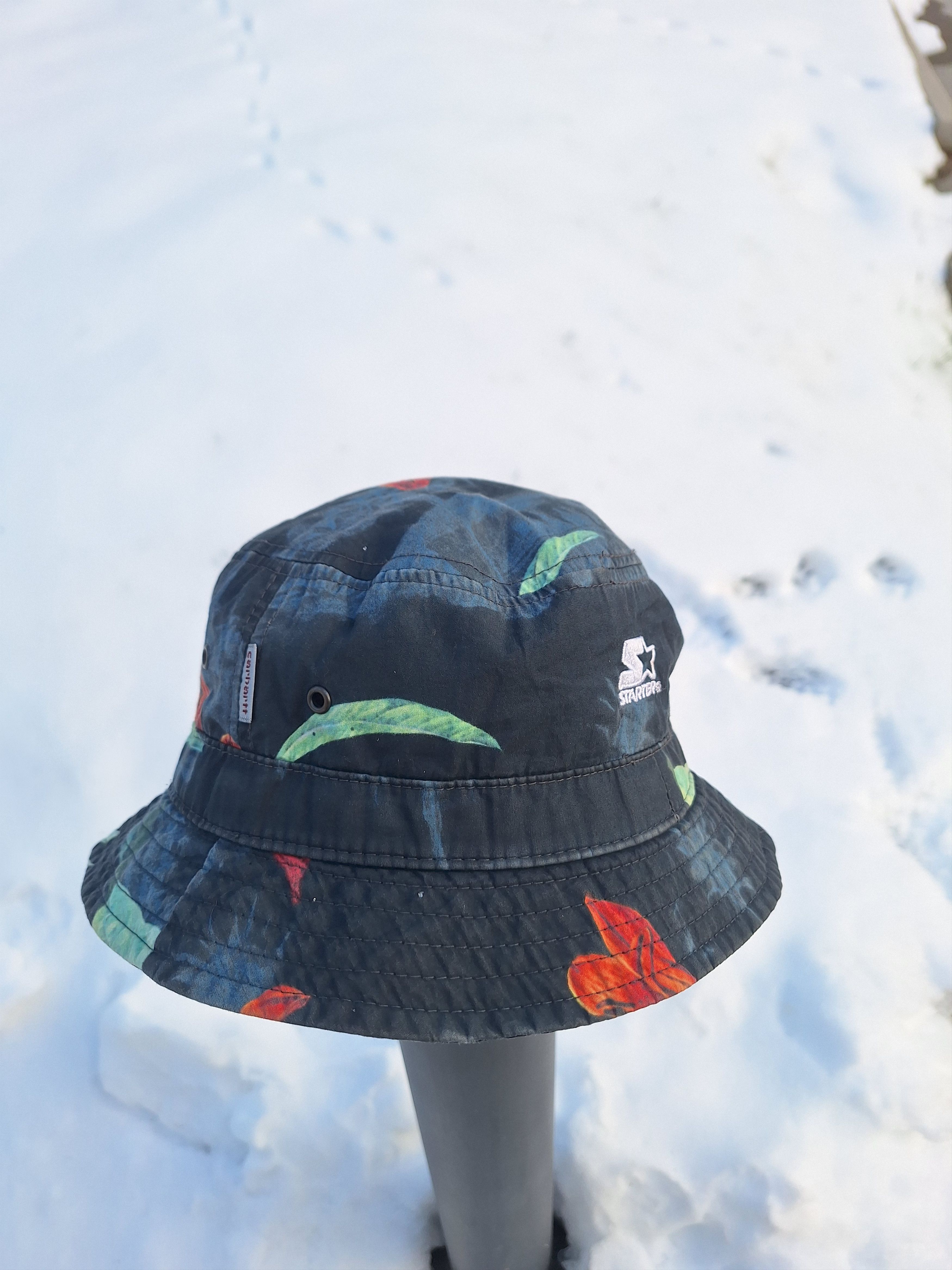 Carhartt Wip Carhartt Reverse Bucket Hat Tropic Black Two Faces Size ONE SIZE - 1 Thumbnail