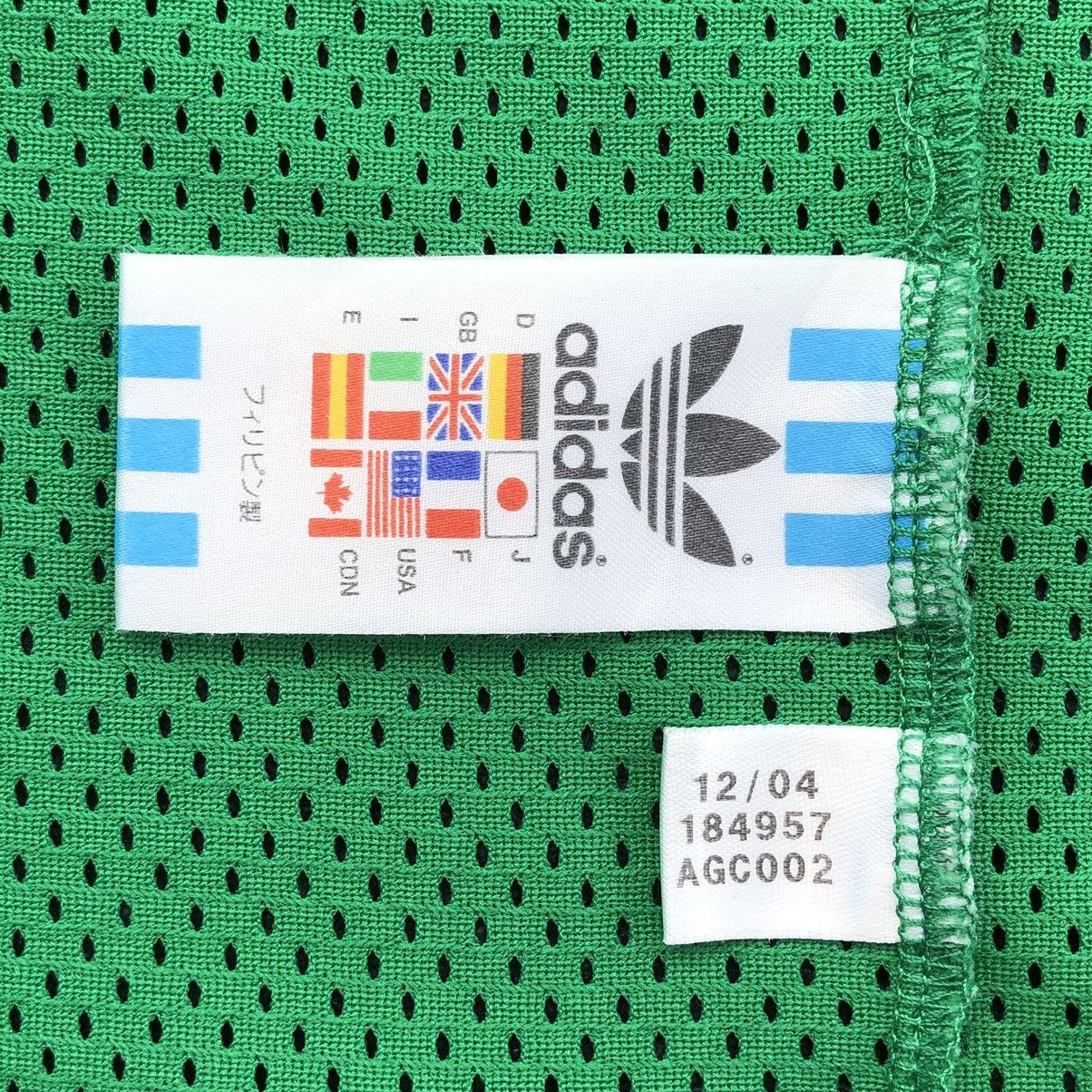 Adidas Vintage Adidas Big logo Basketball Jersey Shirt Size US L / EU 52-54 / 3 - 8 Thumbnail